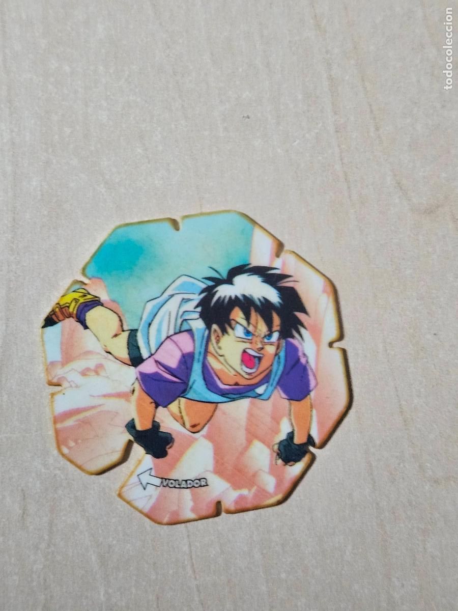 Coleccionismo Cromos antiguos: N&ordm; 42 - MEGA TAZO DRAGON BALL Z OCTOGONAL COLOR MARRON - MATUTANO