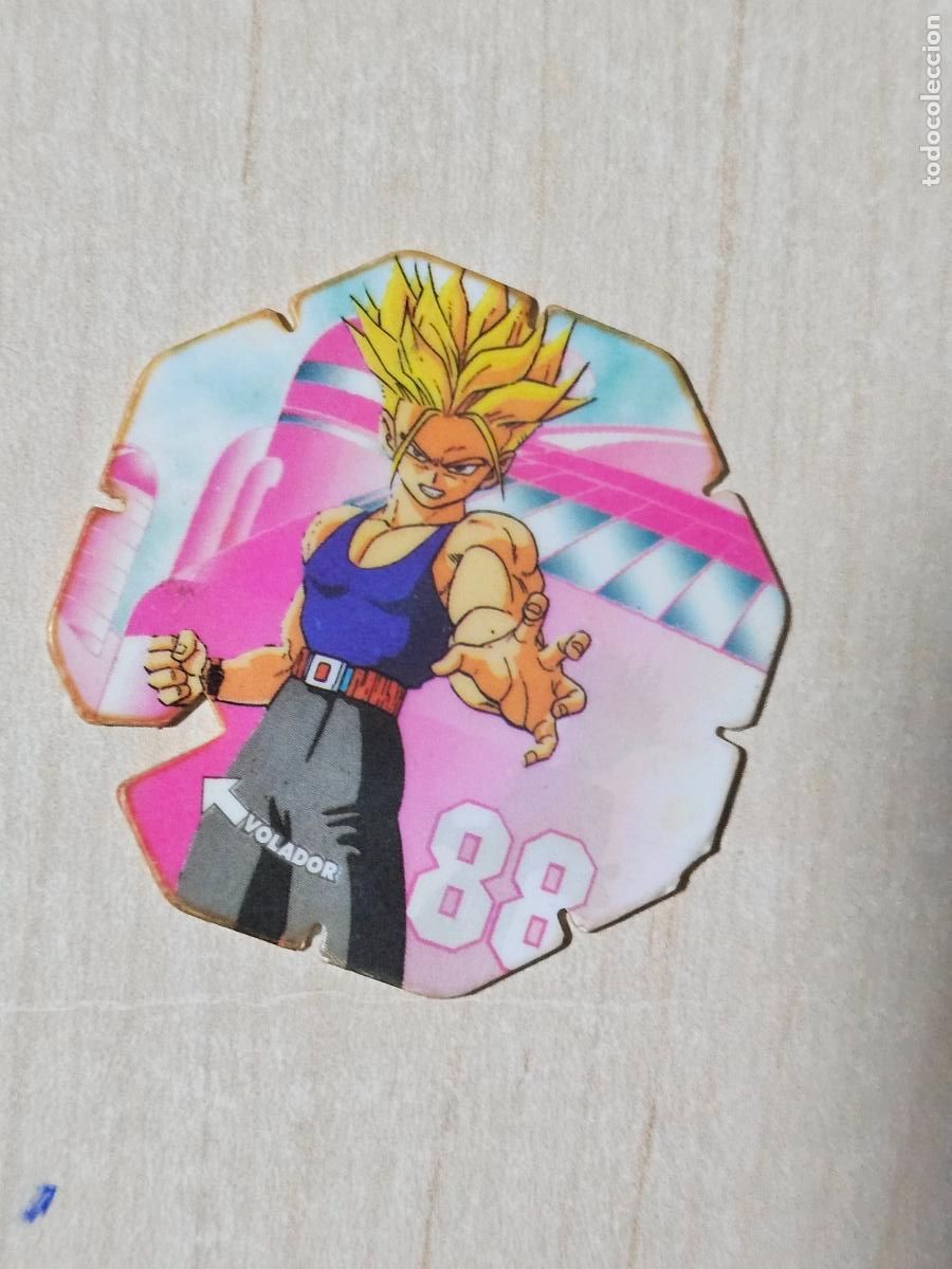 Coleccionismo Cromos antiguos: N&ordm; 44 - MEGA TAZO DRAGON BALL Z OCTOGONAL COLOR MARRON - MATUTANO