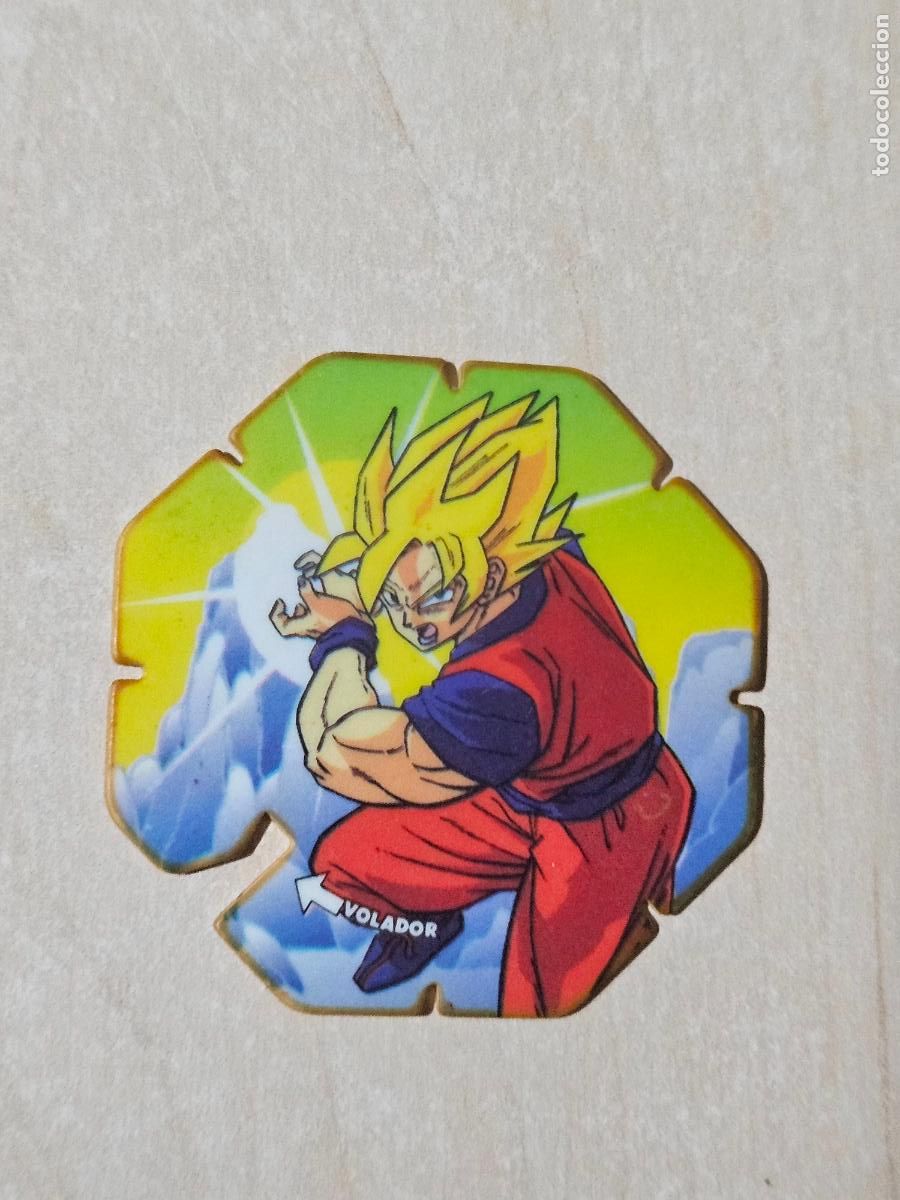 Coleccionismo Cromos antiguos: N&ordm; 46 - MEGA TAZO DRAGON BALL Z OCTOGONAL COLOR MARRON - MATUTANO