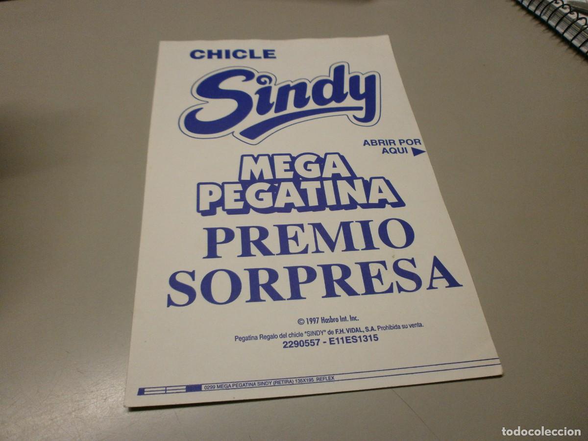 Coleccionismo cromos antiguos: cromo mega pegatina chicle vidal mu&ntilde;eca sindy - Foto 4