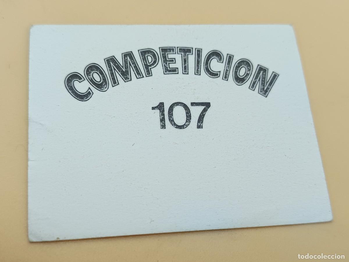 Coleccionismo cromos antiguos: CROMO COMPETICION COMIC-ROMO N.107 - Foto 2