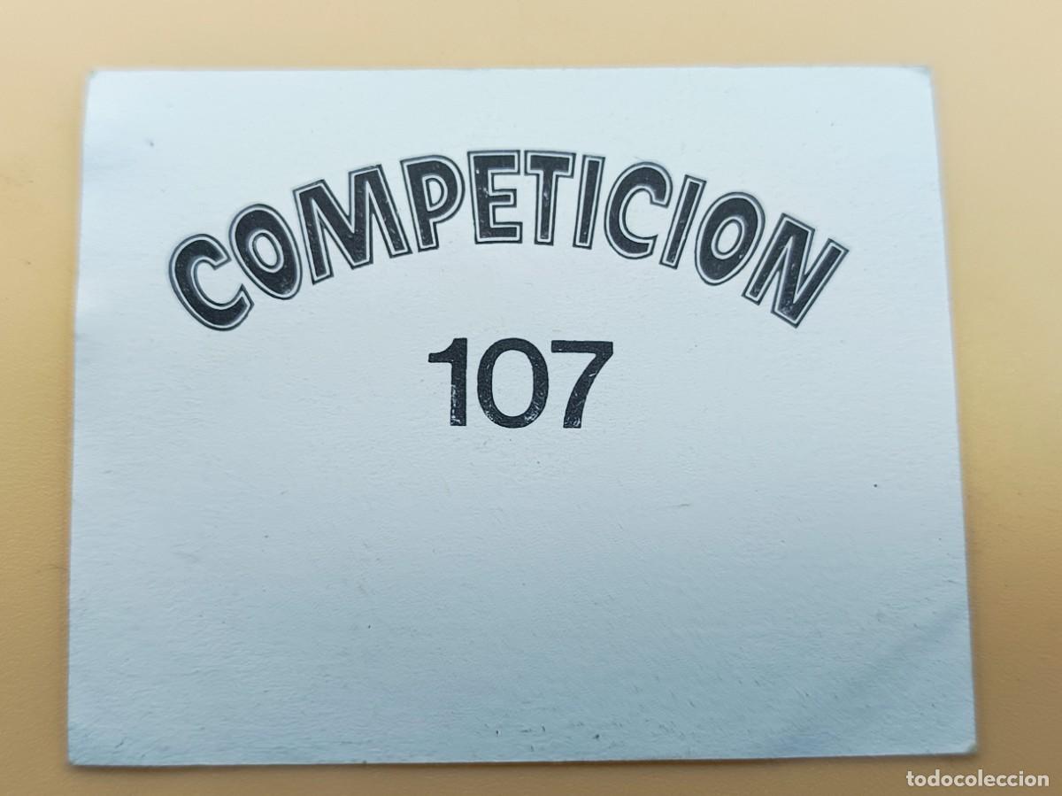 Coleccionismo cromos antiguos: CROMO COMPETICION COMIC-ROMO N.107 - Foto 2
