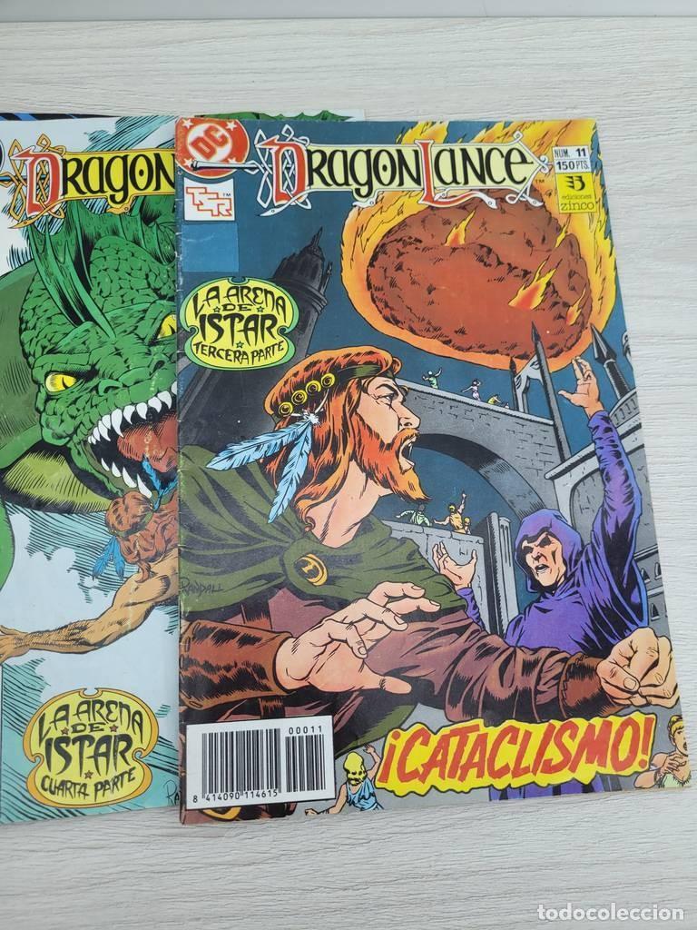 Coleccionismo cromos antiguos: 5 C&Oacute;MICS DE LA SERIE DRAGONLANCE - Foto 2