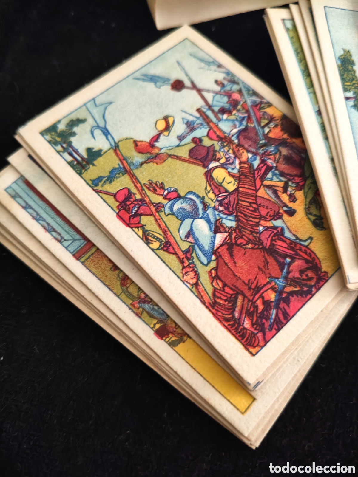 Coleccionismo cromos antiguos: Coleccion Don Quijote 40 dibujos impecable - Foto 2