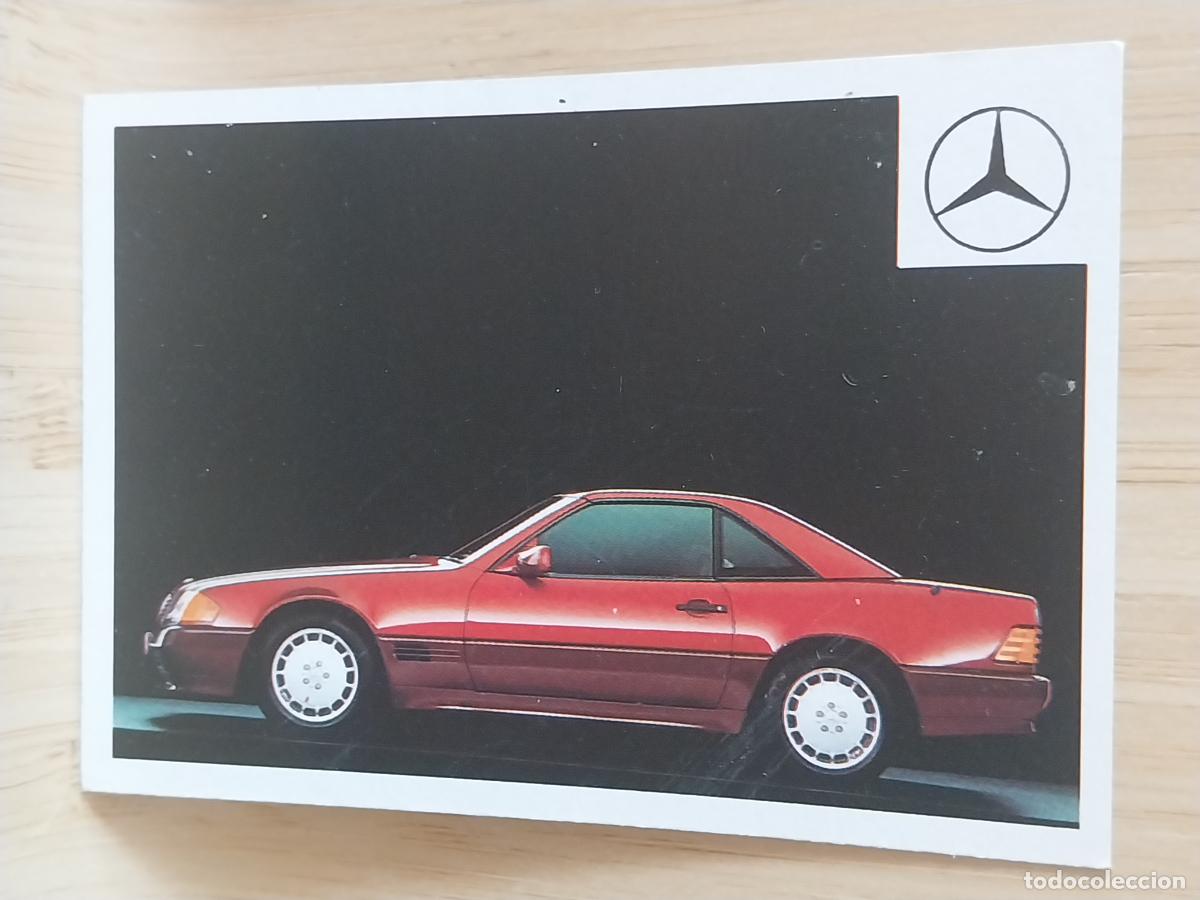 Coleccionismo cromos antiguos: MERCEDES 500 SL MIX 92 CROMO 37 SIN PEGAR NUNCA ORIGINAL A&Ntilde;O 1992 VINTAGE CART&Oacute;N