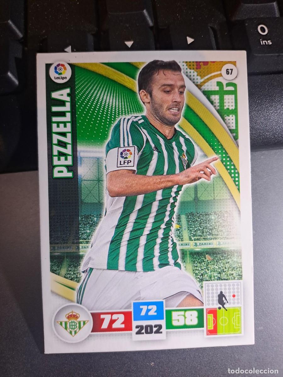 Colecionismo Cromos antigos: ADRENALYN XL PEZZELLA 67 BETIS CROMO LIGA 2015 2016 15 16 PANINI
