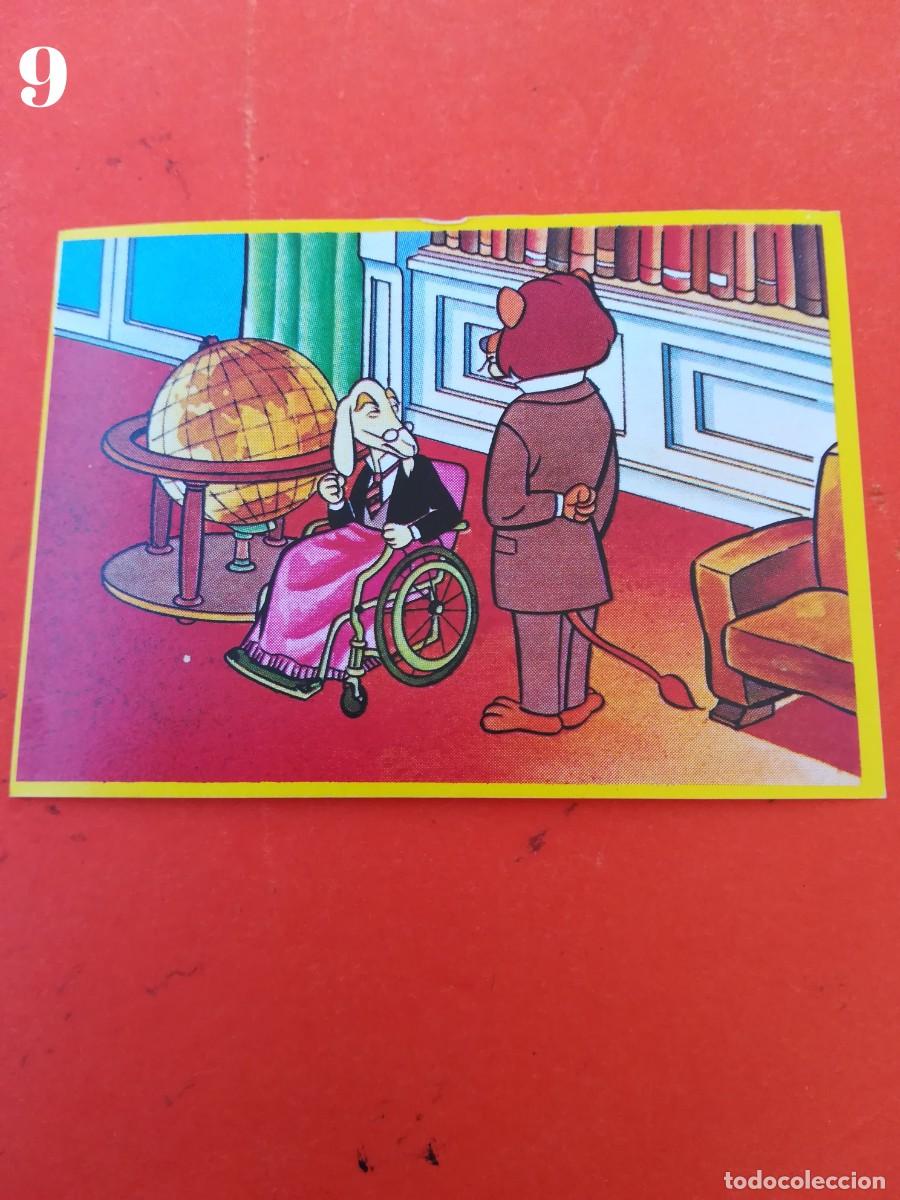 Coleccionismo Cromos antiguos: Cromo n.9 la vuelta al mundo de willy fog - danone - sin pegar