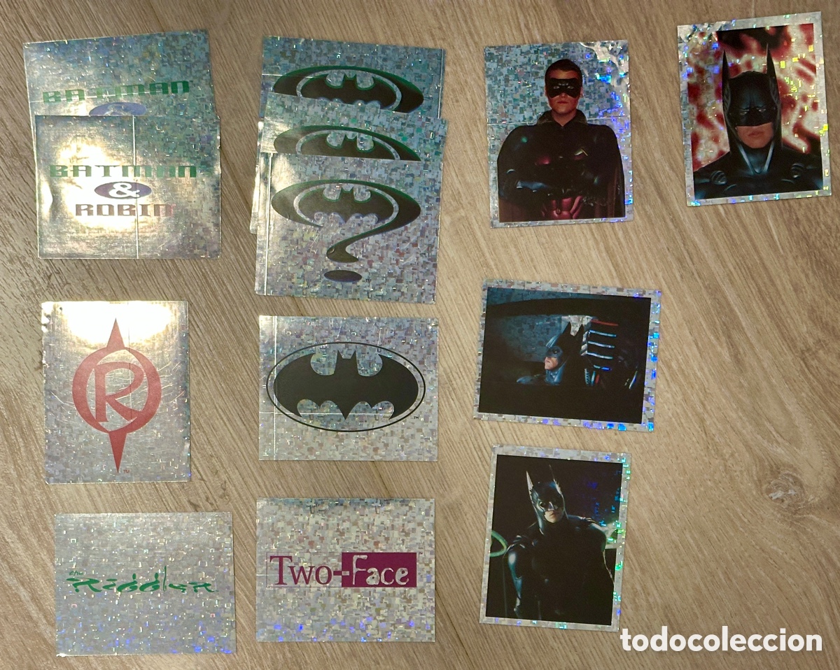 Coleccionismo cromos antiguos: Lote 13 Cromos Batman Forever - Foto 1