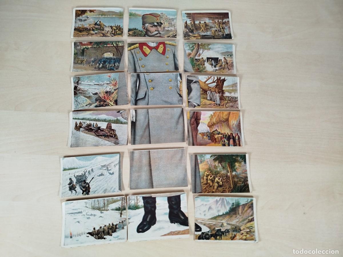 Coleccionismo cromos antiguos: Cromos Servia La gran Guerra - Foto 1