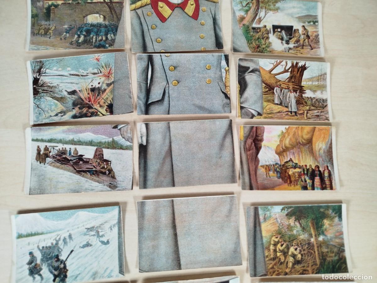 Coleccionismo cromos antiguos: Cromos Servia La gran Guerra - Foto 3