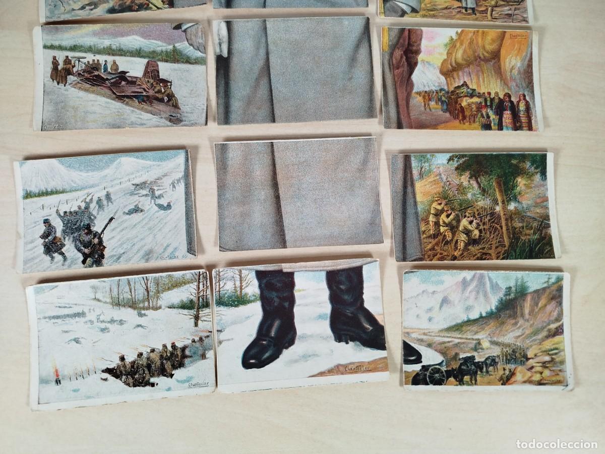 Coleccionismo cromos antiguos: Cromos Servia La gran Guerra - Foto 4