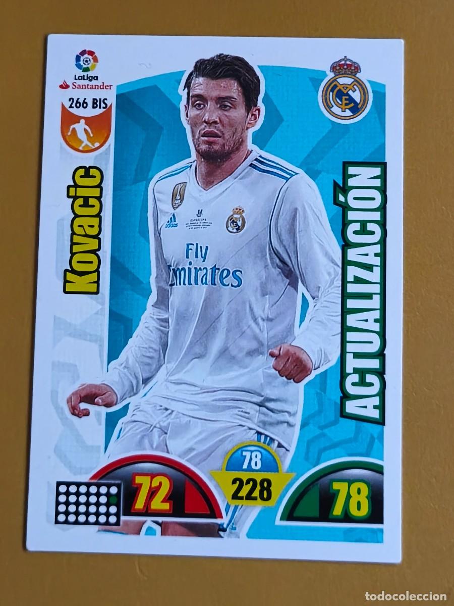 Coleccionismo cromos antiguos: kovacic, 2017 18 actualizacion - Foto 1