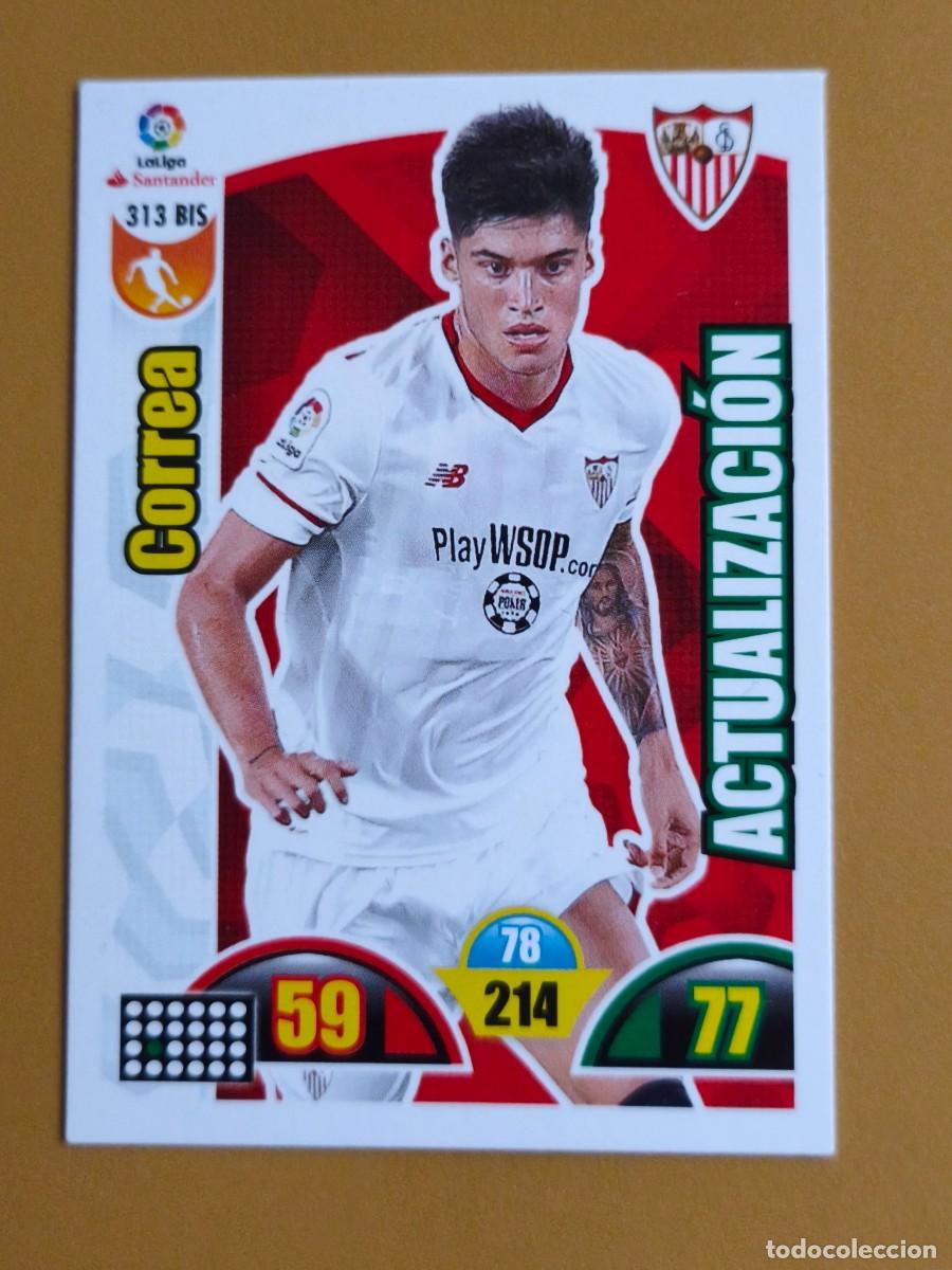 Coleccionismo cromos antiguos: correa, 2017 18 actualizacion - Foto 1