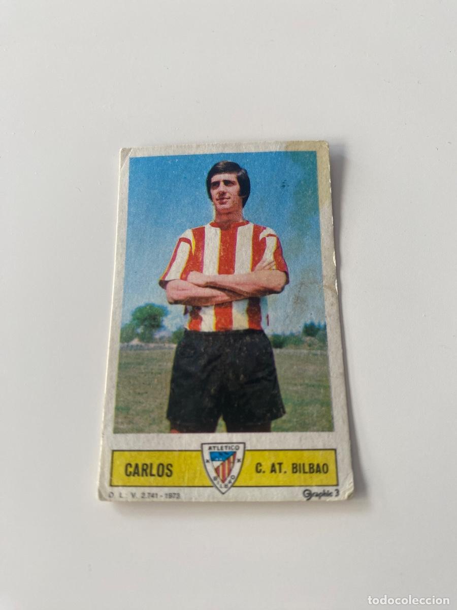 Coleccionismo cromos antiguos: Este 73-74 Carlos nunca pegado - Foto 1