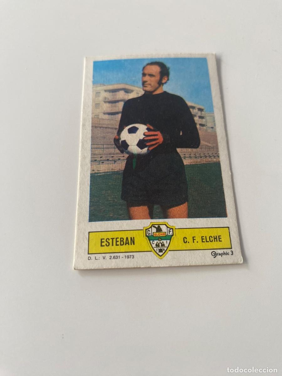 Coleccionismo cromos antiguos: Este 73-74 Esteban nunca pegado - Foto 1