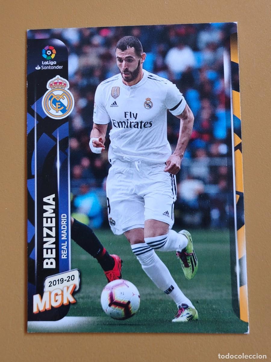 Coleccionismo cromos antiguos: benzema, megacracks 2019 20 - Foto 1
