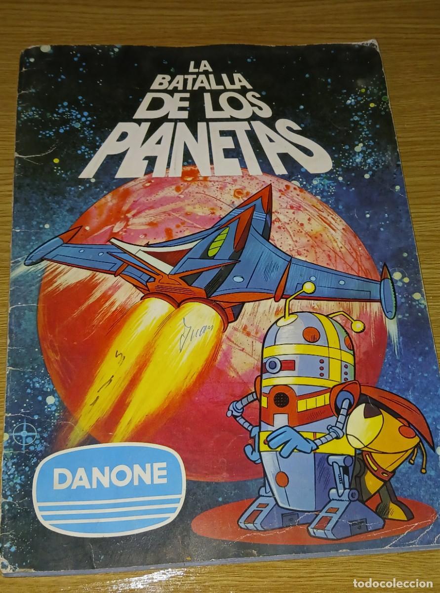 Coleccionismo cromos antiguos: &Aacute;lbum cromos batalla de los planetas de Danone. - Foto 1