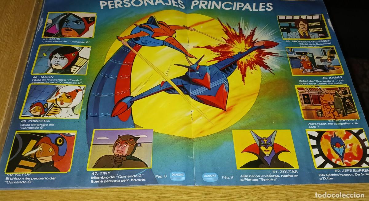 Coleccionismo cromos antiguos: &Aacute;lbum cromos batalla de los planetas de Danone. - Foto 4