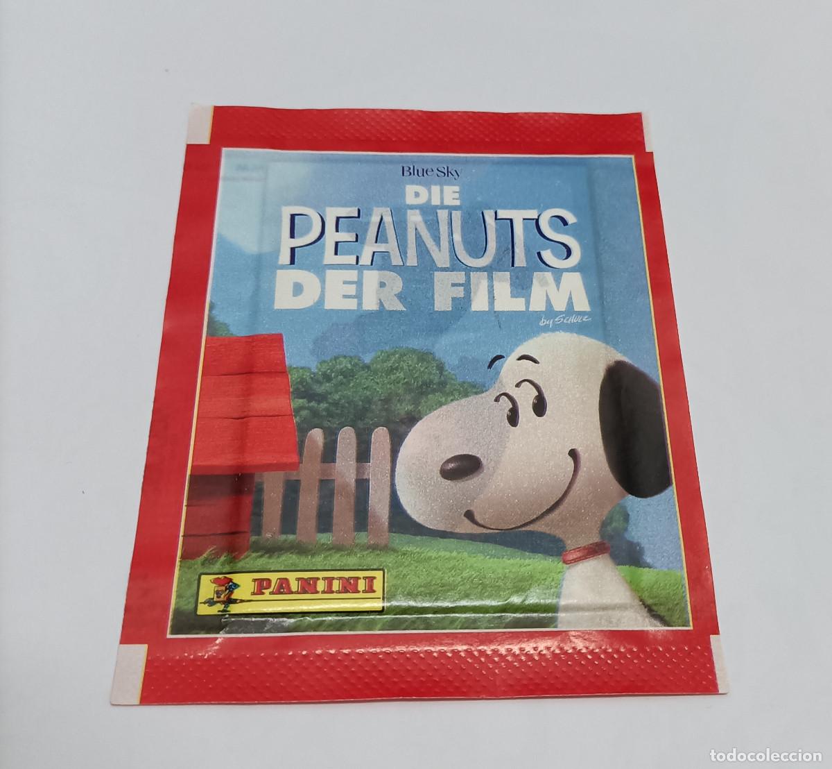 Coleccionismo cromos antiguos: panini sobre cromos pegatinas sin abrir peanuts 56 - Foto 1