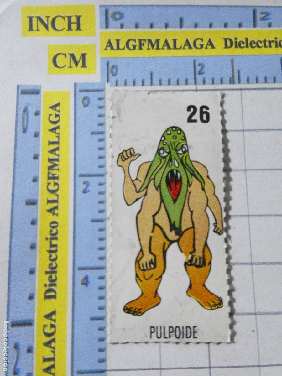 Colecionismo Cromos antigos: CROMO CROMITO CHUCHER&Iacute;AS PASTELITOS ? PULPOIDE. 80