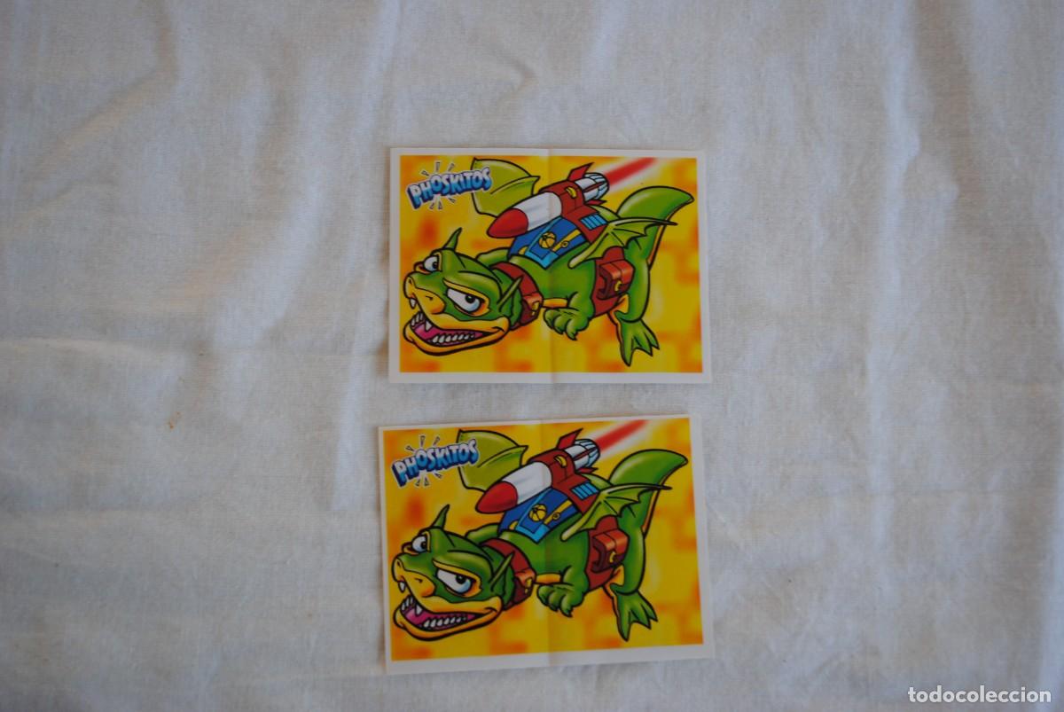 Coleccionismo cromos antiguos: CROMOS PEGATINAS PHOSKITOS , LOTE DE 2 . - Foto 1