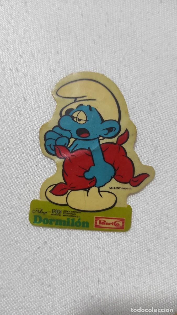 Coleccionismo cromos antiguos: CROMO Pitufo dormil&oacute;n PANRICO - Foto 1