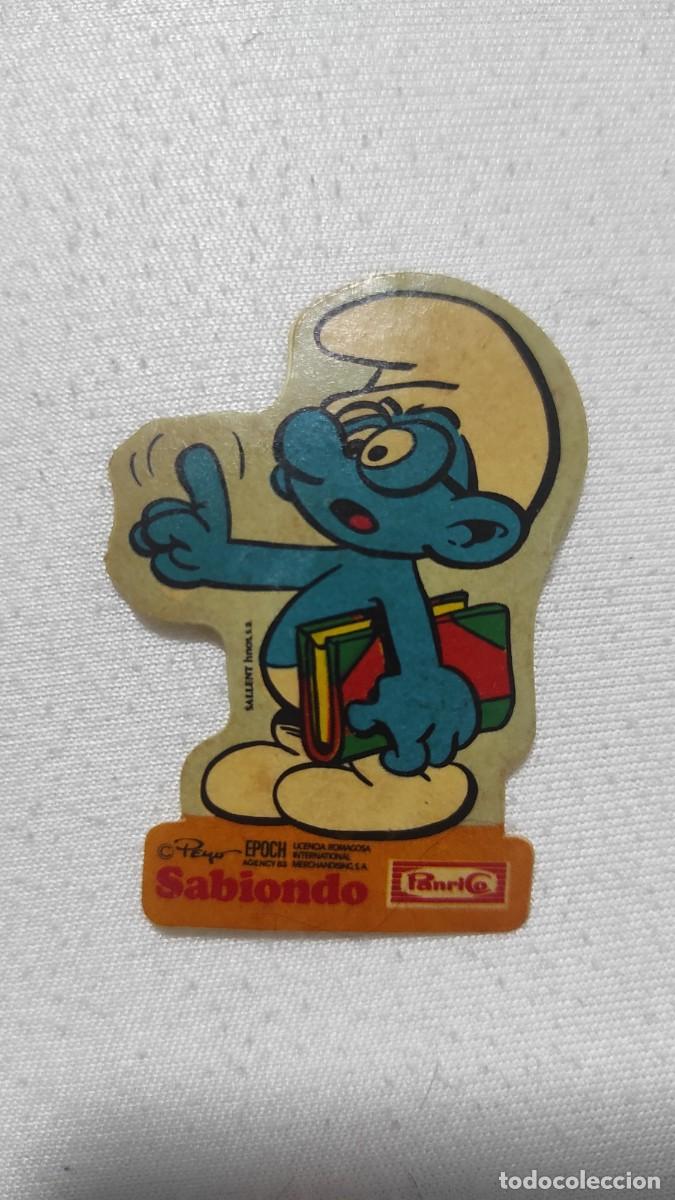 Coleccionismo cromos antiguos: CROMO Pitufo Sabiondo PANRICO - Foto 1