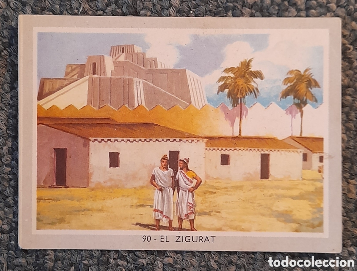 Coleccionismo cromos antiguos: Cromo num 90 El Zigurat Vida y color - Foto 1
