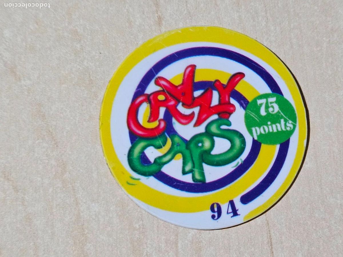 Coleccionismo cromos antiguos: N&ordm; 94 - Tazo crazy caps 100 points - Foto 2