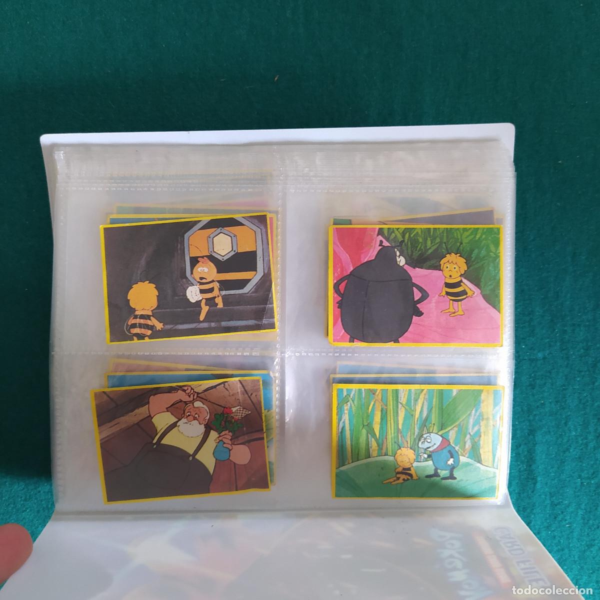 Coleccionismo cromos antiguos: 43 cromos de las aventuras de la abeja maya danone - Foto 1