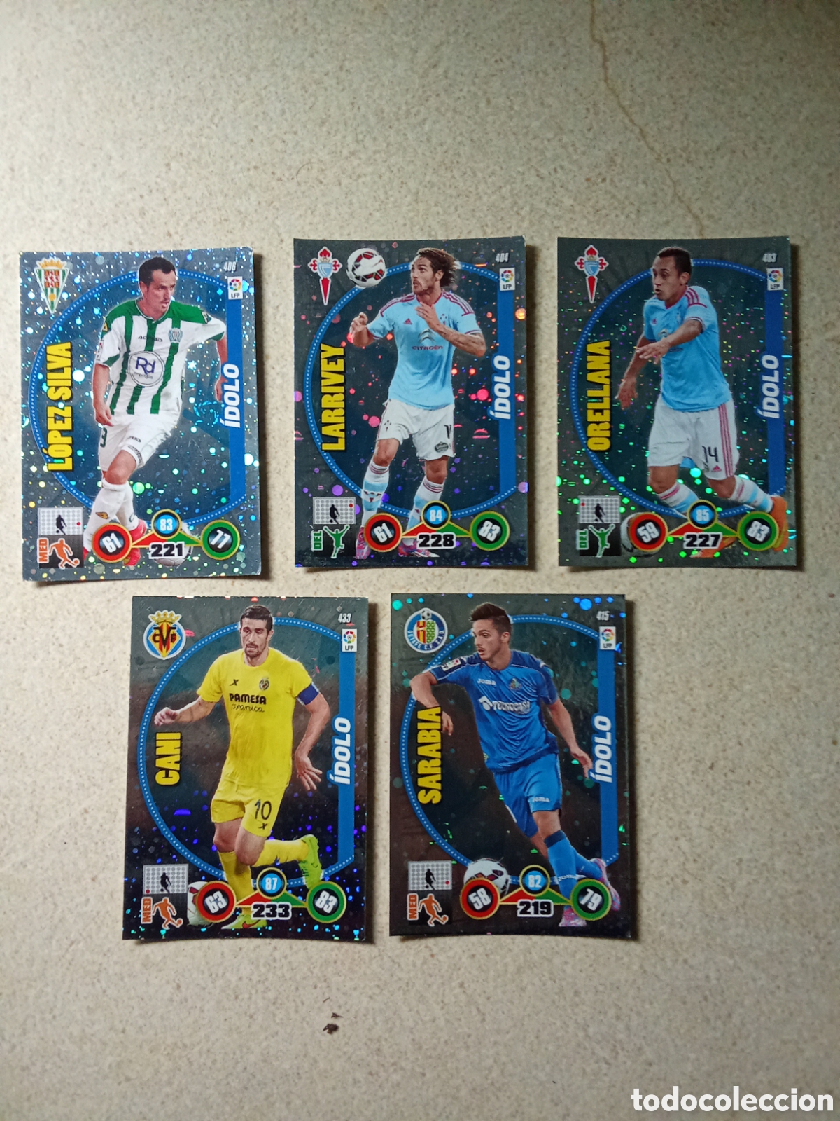 Coleccionismo cromos antiguos: ADRENALYN 2014 2015 IDOLO - Foto 1