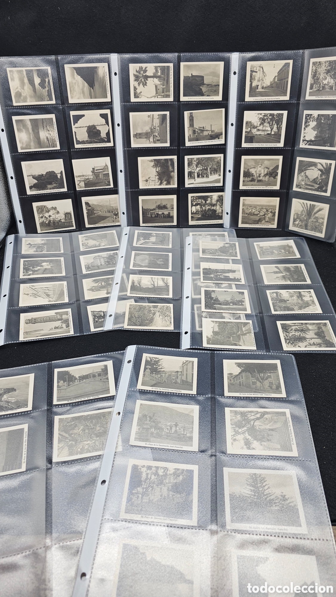 Collectionnisme Cartes &agrave; collectionner anciennes: Colecci&oacute;n completa de cromos antiguos vistas de Tenerife ( LA MASCOTA ) ( Diego Moreno Miranda )