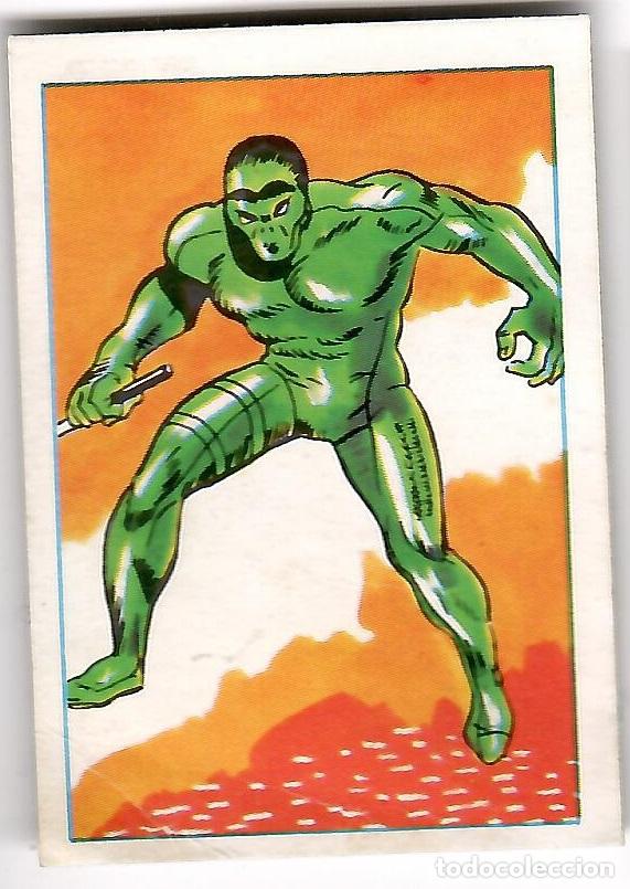 Coleccionismo Cromos antiguos: Album Superheroes, FHER; Cromo n&ordm; 139 (Serpiente)
