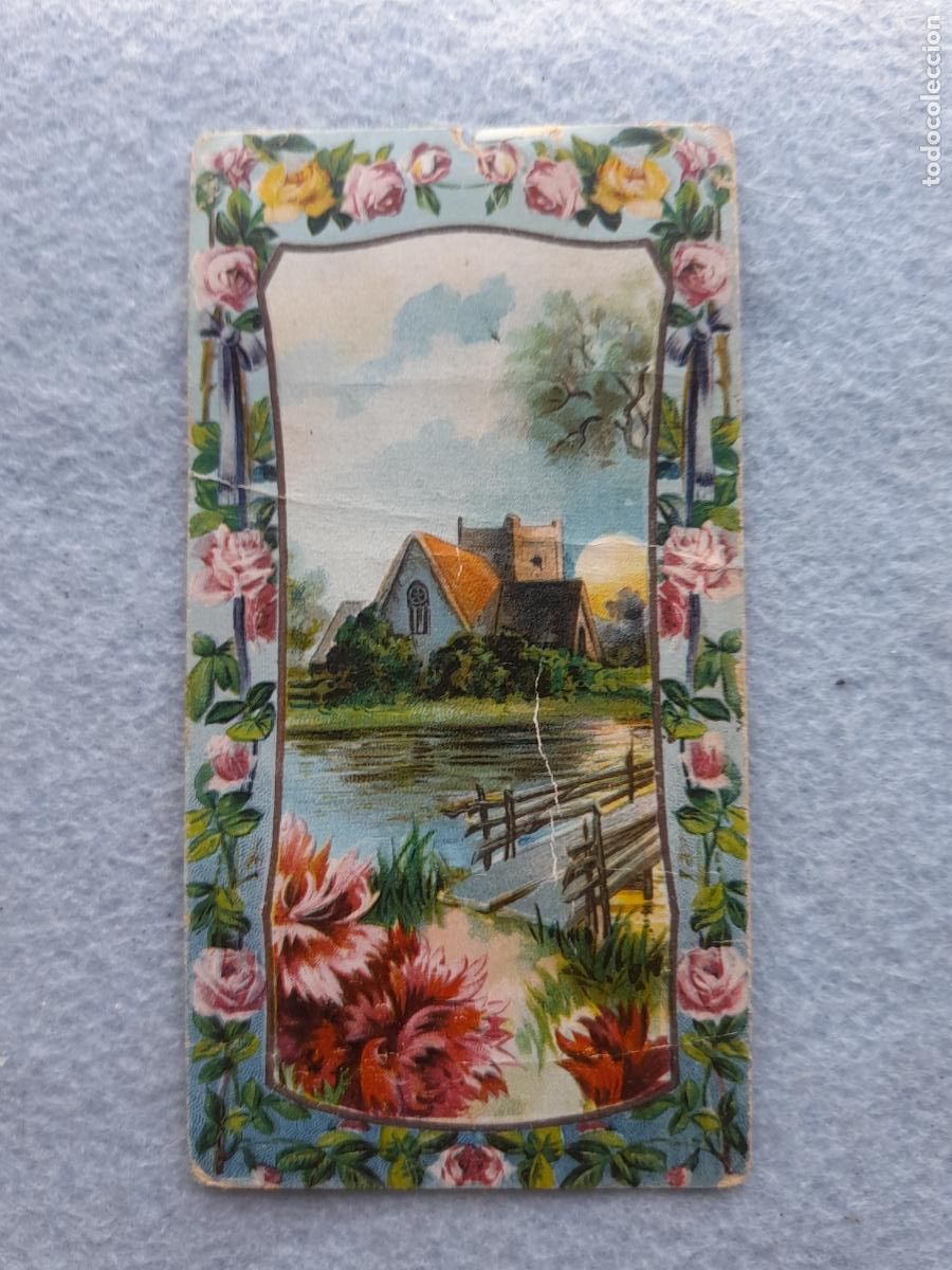 Coleccionismo cromos antiguos: Cromo Antiguo. Paisaje. - Foto 1