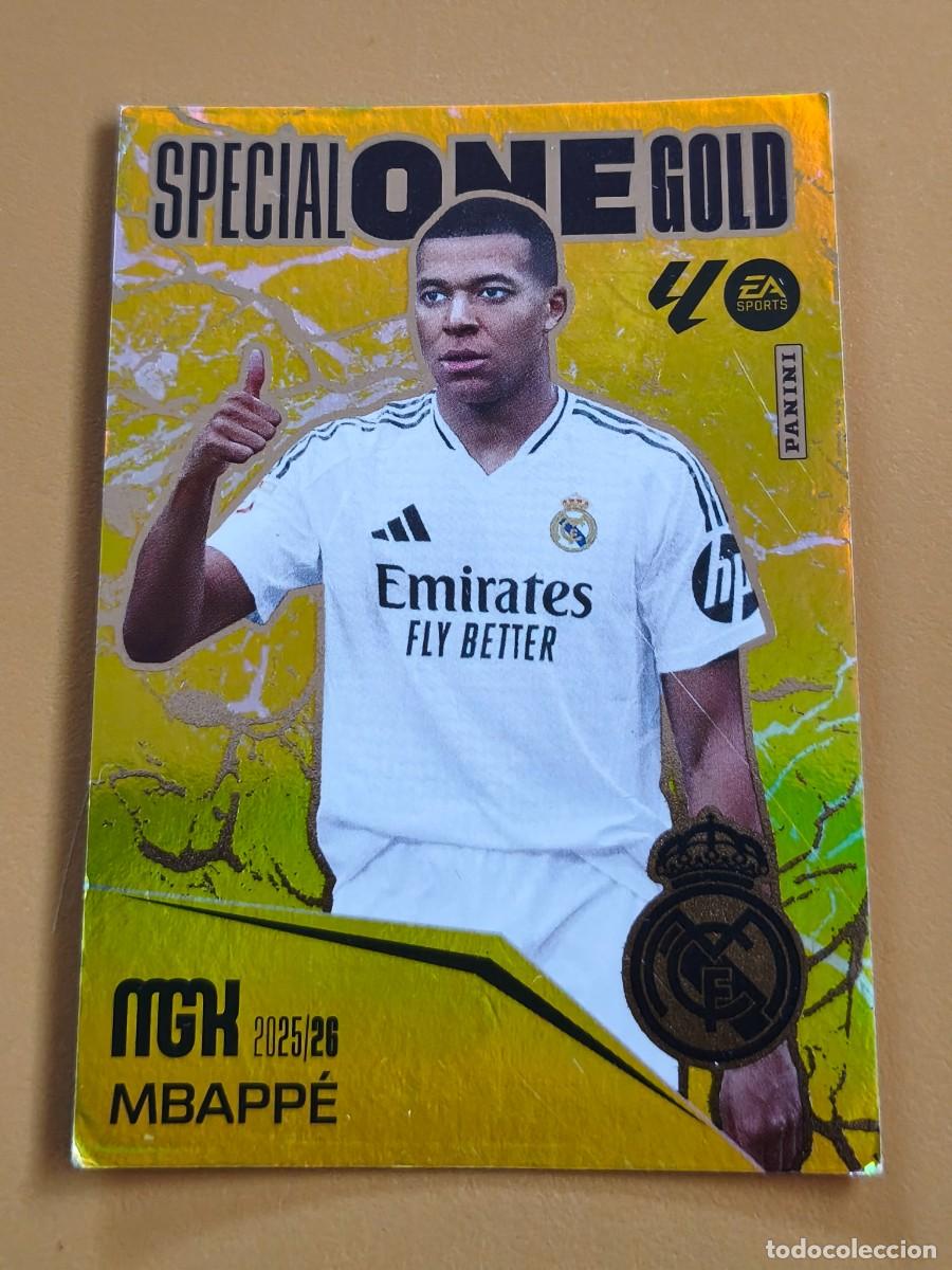 Coleccionismo cromos antiguos: mbappe, 2025 26 special one gold - Foto 1
