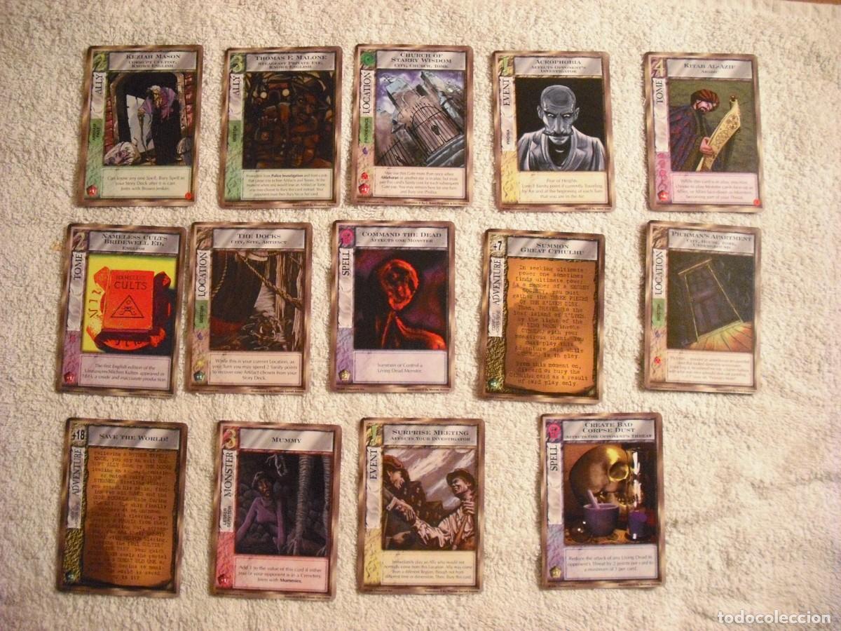 Coleccionismo cromos antiguos: MYTHOS , LOTE DE 14 CARTAS EN INGLES - Foto 1