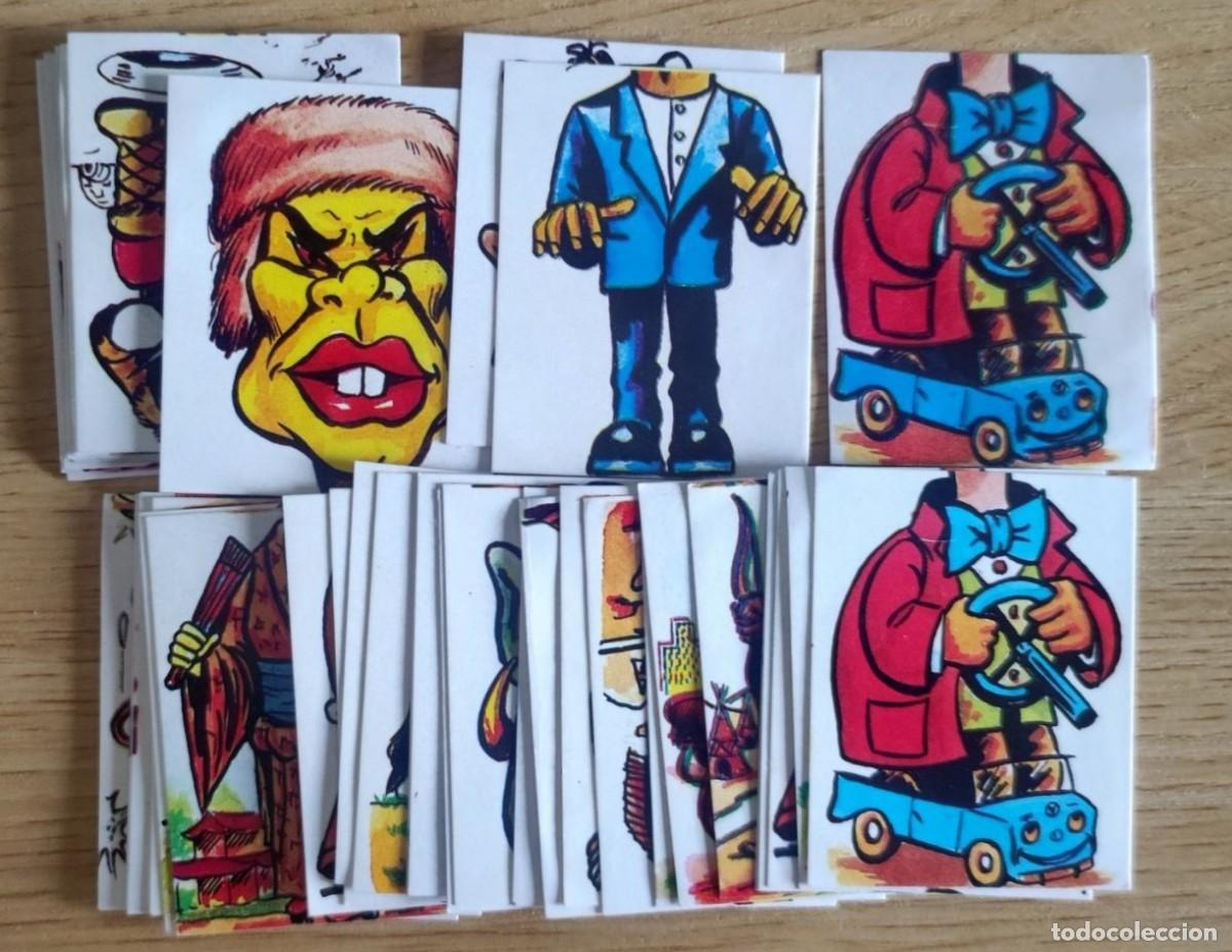 Coleccionismo Cromos antiguos: LOTE 38 CROMOS CON REPETIDOS- Colecci&oacute;n Super Comix a&ntilde;os 80-