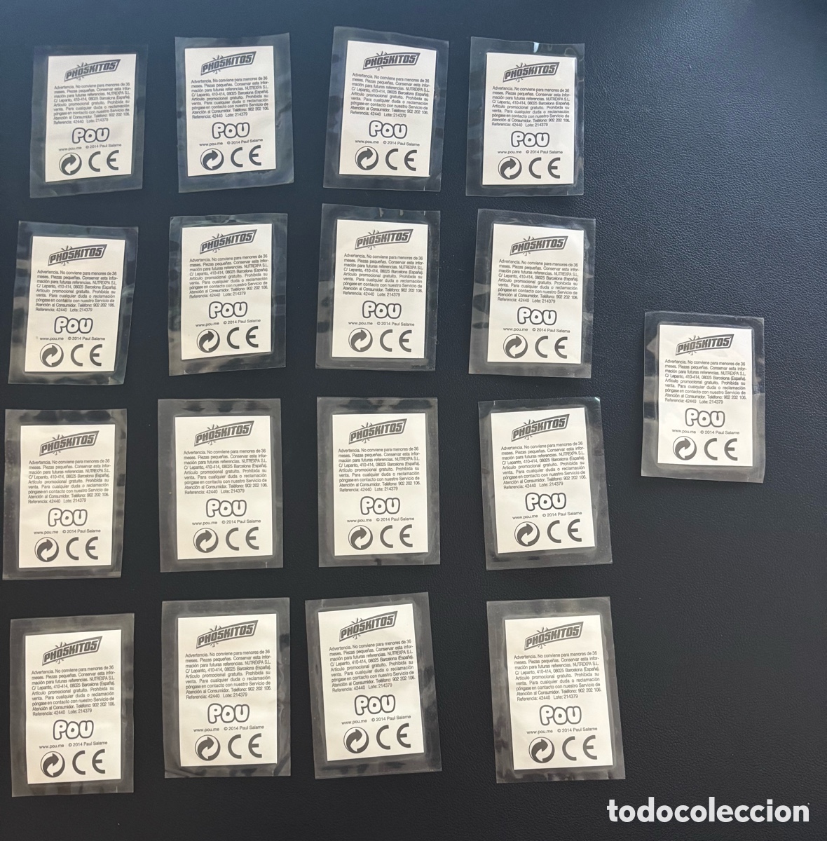 Coleccionismo cromos antiguos: Lote Cromos Phoskitos Pou - Foto 2