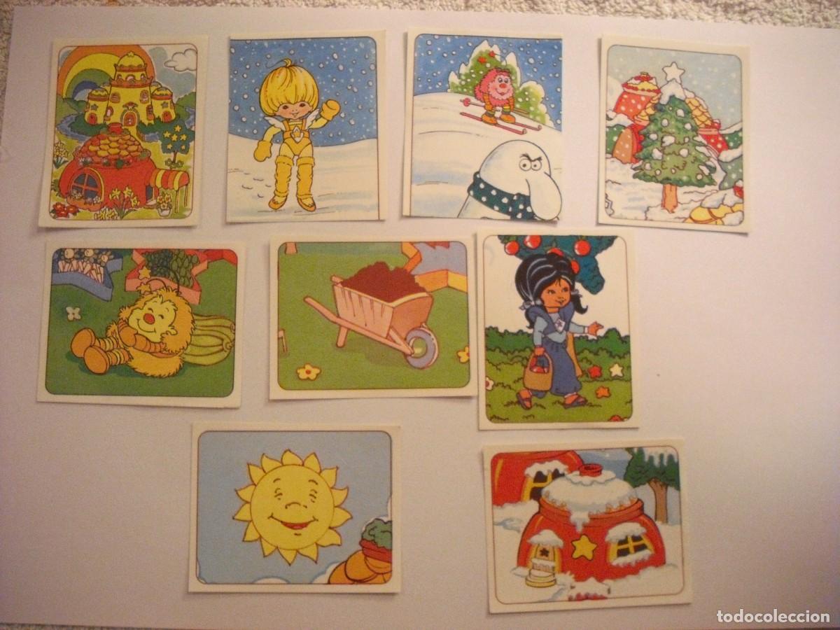 Coleccionismo cromos antiguos: RAINBOW BRITE... PANINI, LOTE DE 9 CROMOS SIN PEGAR, - Foto 1