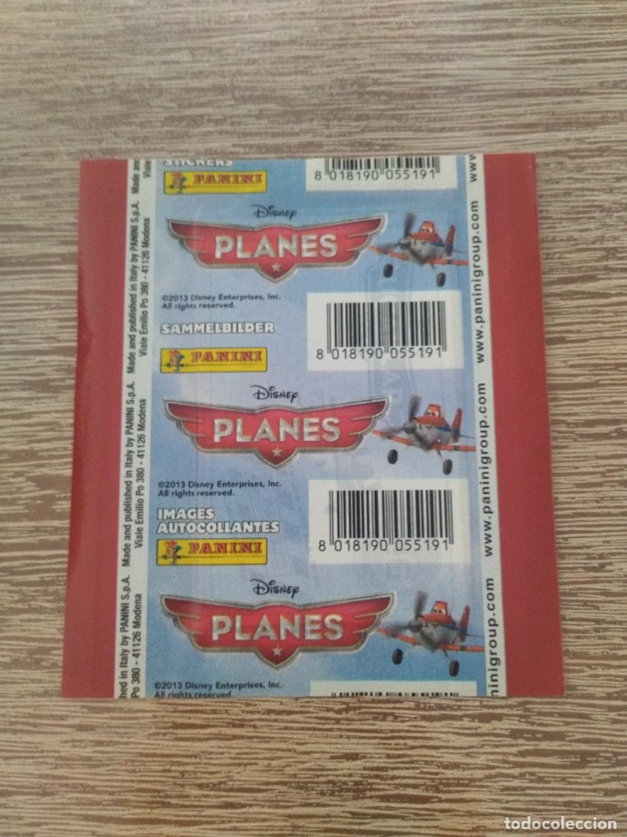 Coleccionismo cromos antiguos: Aviones - Sobre Sin Abrir - Disney - Panini - Foto 2