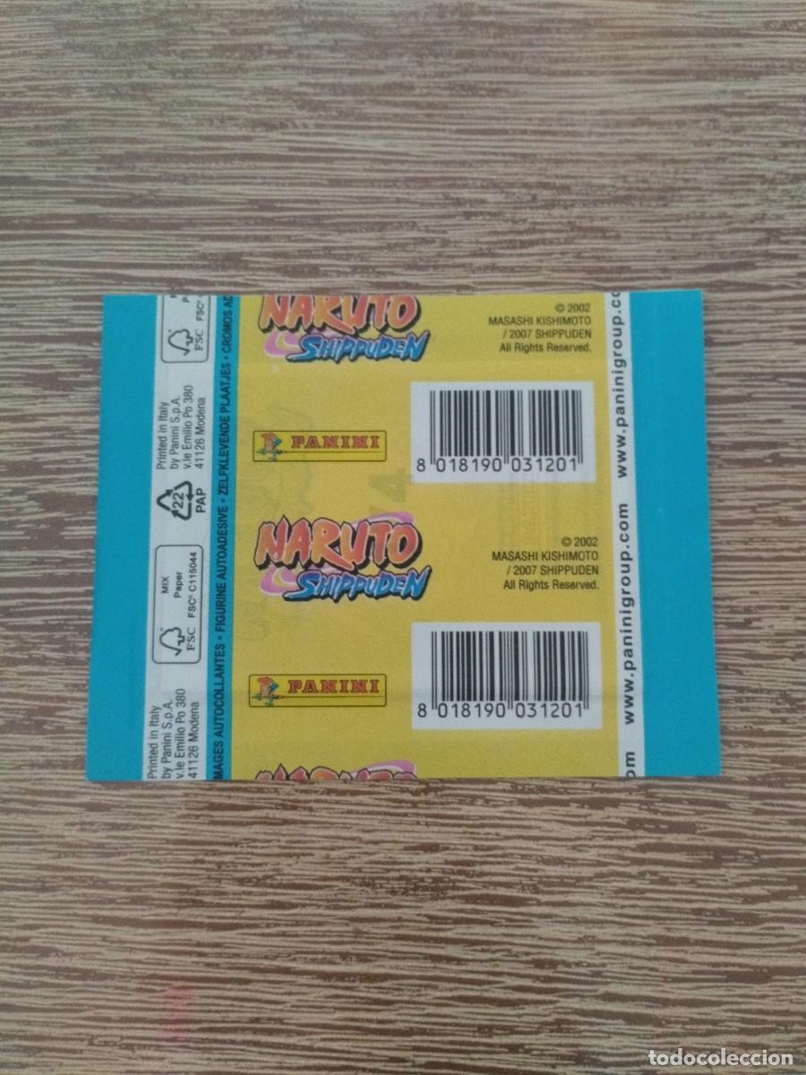 Coleccionismo cromos antiguos: Naruto Shippuden - Sobre Sin Abrir - Panini - Foto 2
