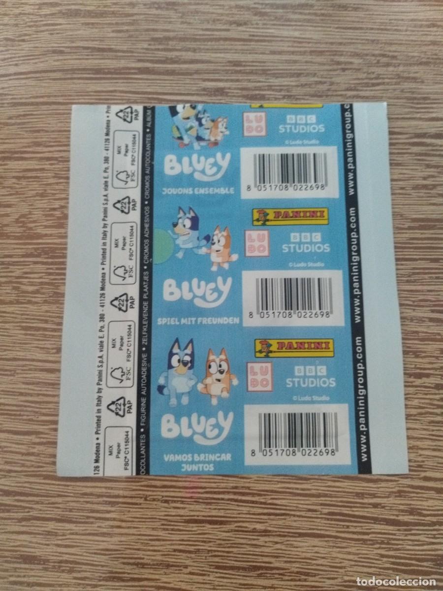 Coleccionismo cromos antiguos: Bluey - Sobre Sin Abrir - Panini - Foto 2