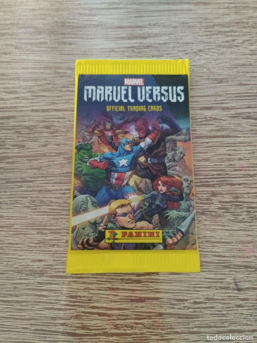 Coleccionismo cromos antiguos: Marvel Versus - Sobre Sin Abrir - Trading Cards - Panini - Foto 1