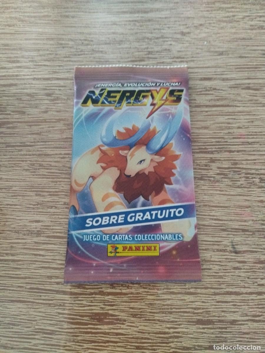 Coleccionismo cromos antiguos: Nergys - Sobre Sin Abrir - Panini - Sobre Gratuito Version 3 - Foto 1