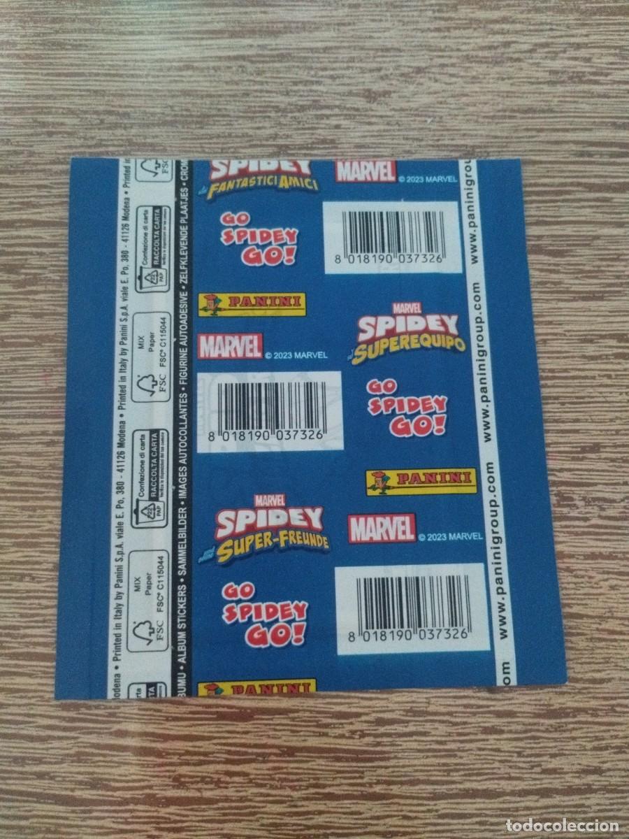 Coleccionismo cromos antiguos: Spidey Y Su Superequipo - Sobre Sin Abrir - Panini Marvel - E A Sua Superequipa - Foto 2