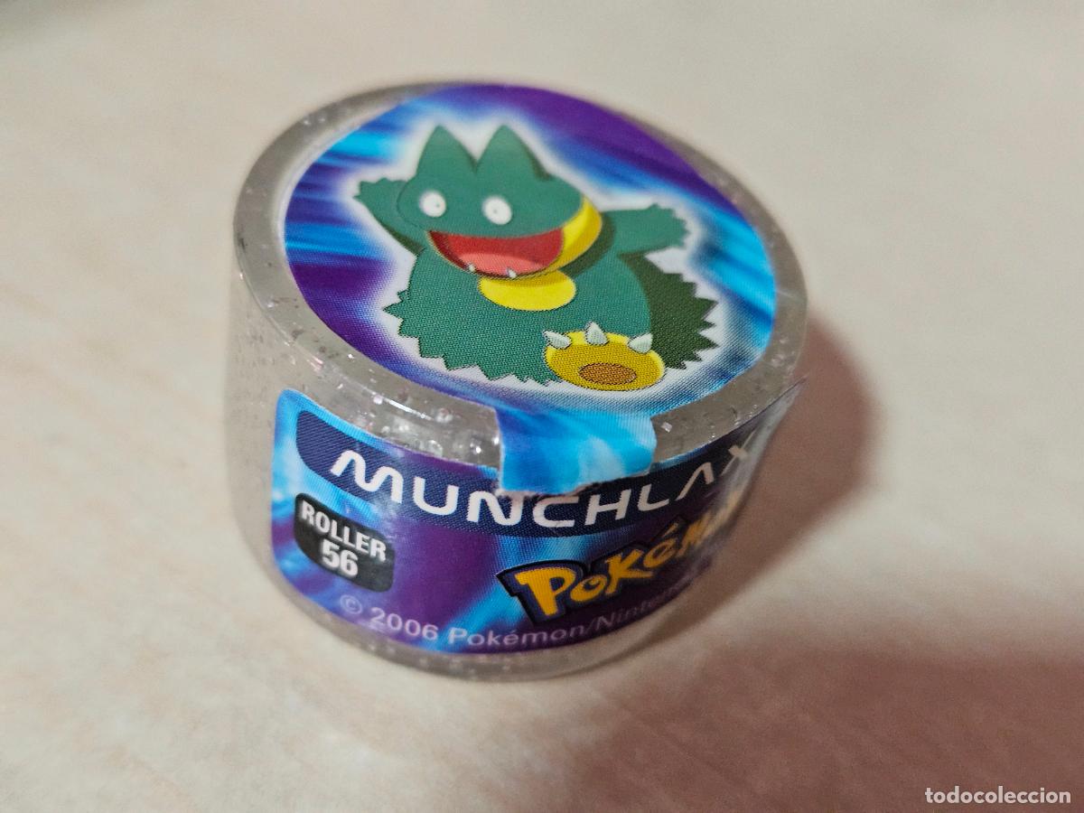 Coleccionismo cromos antiguos: ROLLER 56 MUNCHLAX - POKEMON ROLLERS - NINTENDO 2006 - Foto 1