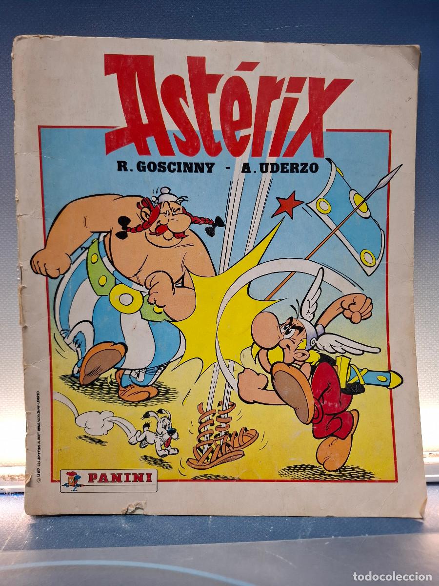 Coleccionismo cromos antiguos: Album, Asterix 1987, Panini completo - Foto 1