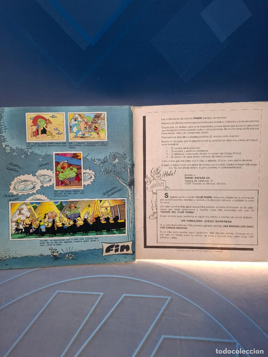 Coleccionismo cromos antiguos: Album, Asterix 1987, Panini completo - Foto 4
