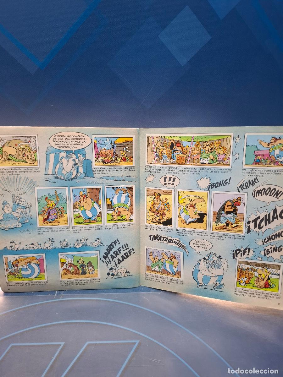 Coleccionismo cromos antiguos: Album, Asterix 1987, Panini completo - Foto 7