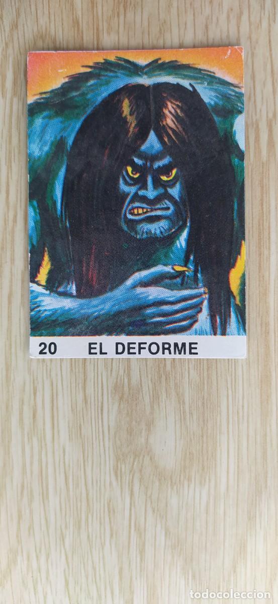 Coleccionismo cromos antiguos: CROMO SUPER MONSTRUOS N&deg;20 EL DEFORME - Foto 1